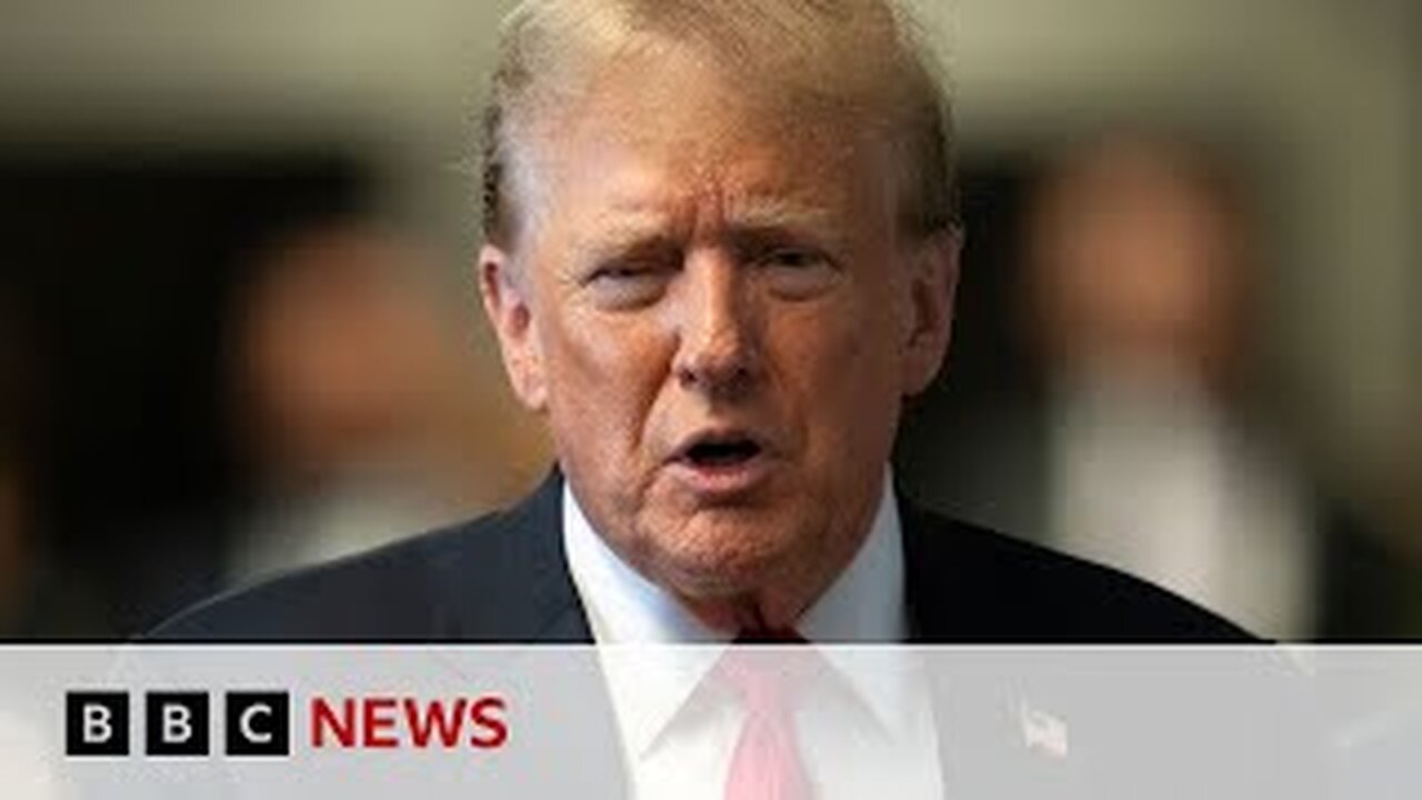 Closing arguments in Donald Trump hushmoney trial | BBC News