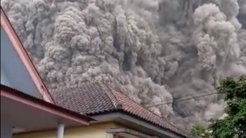 Mount Merapi Erupts