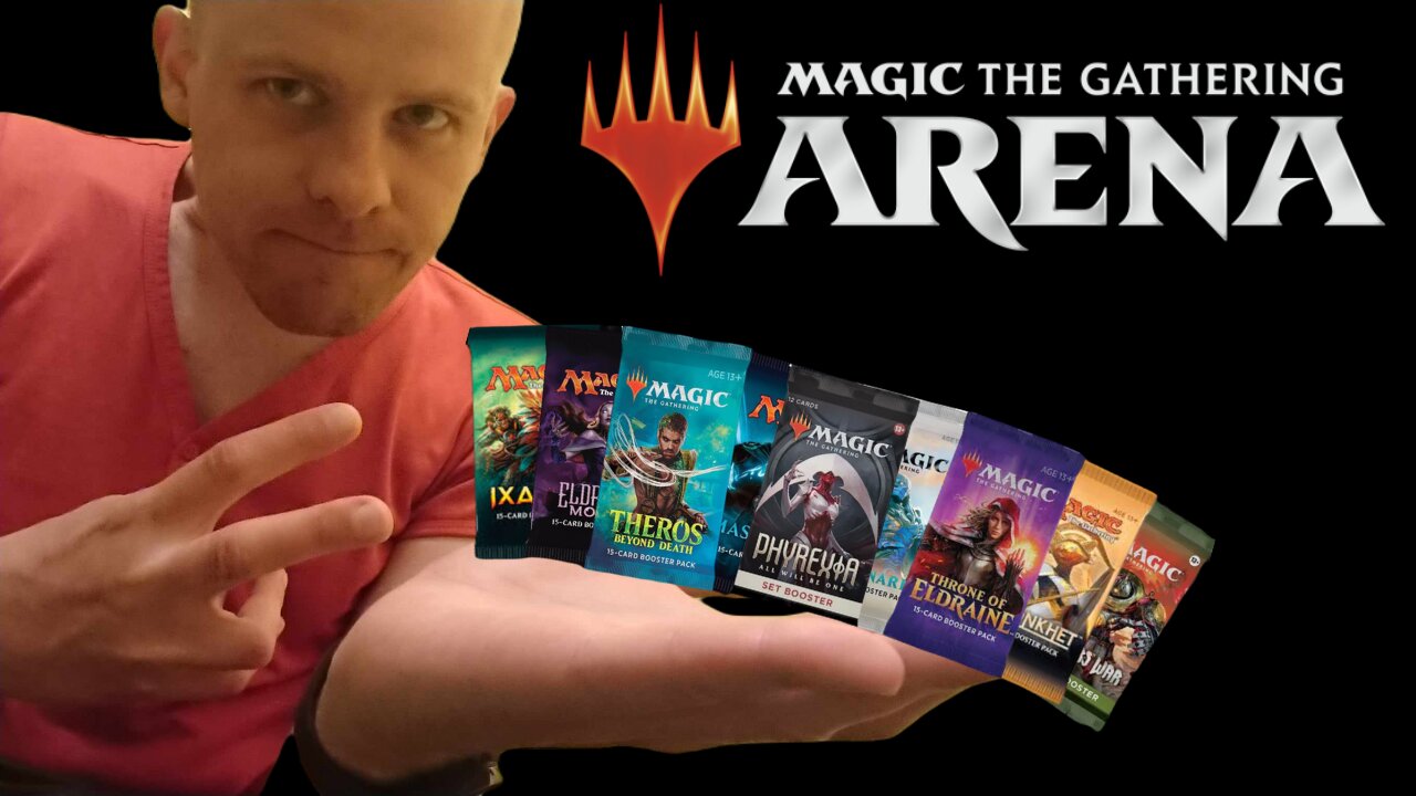 Największy unboxing paczek na Magic The Gathering Arena 1000 busterów!