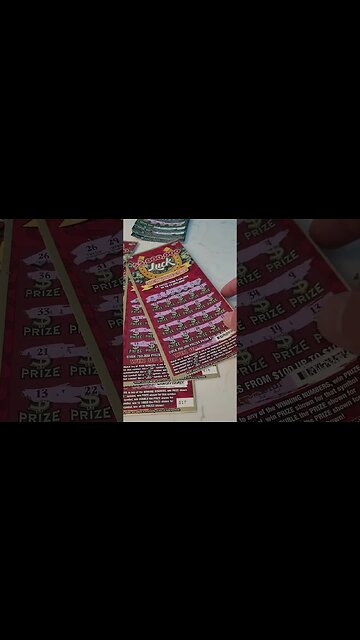 Florida Lottery Ticket Winner! #lottery