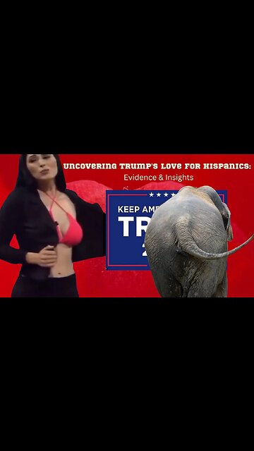 Uncovering President Trump's Love for Hispanics: Evidence & Insights #shorts #comedy #trump