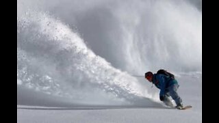 Snowboarder survives terrifying avalanche in the Pyrenees