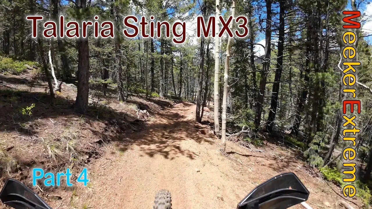 Talaria Sting MX3 - First Real Outing with it - Heading down 701 Captain Jack's - Part 4