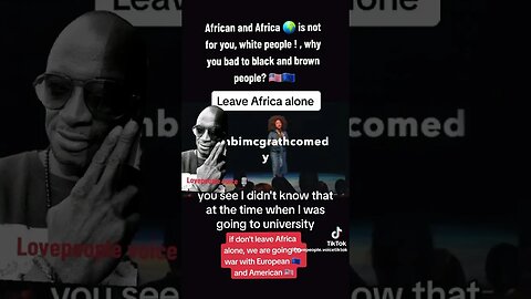 Why You Must Leave #Africa Alone? #African #WestAfrica #SouthAfrica #EU #USA