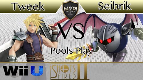 #THE Tweek (Cloud) vs. Seibrik (Meta Knight) - Pools Play - Shots Fired 2