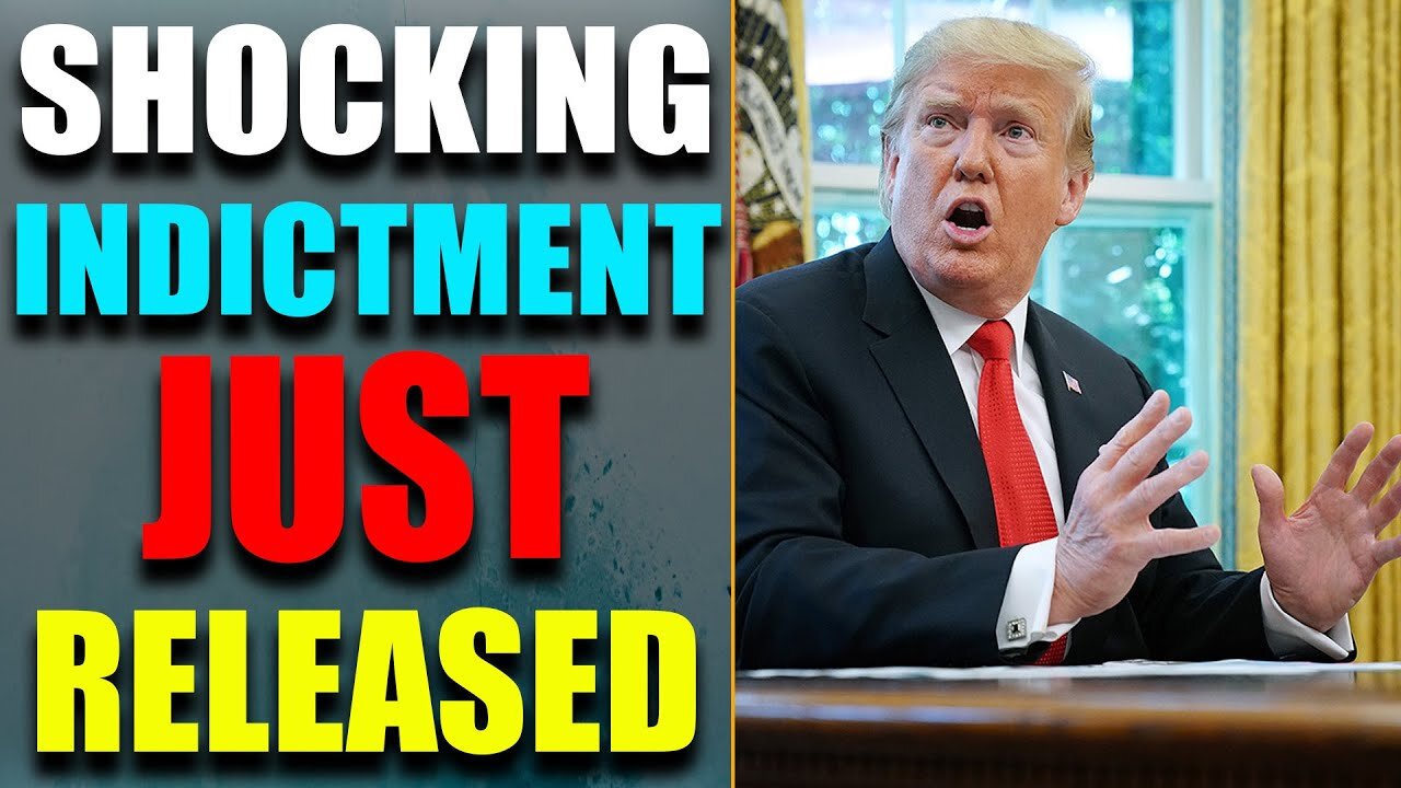 BIG WARNING!! SHOCKING INDICTMENT JUST RELEASED OF TODAY AUG 13, 2022