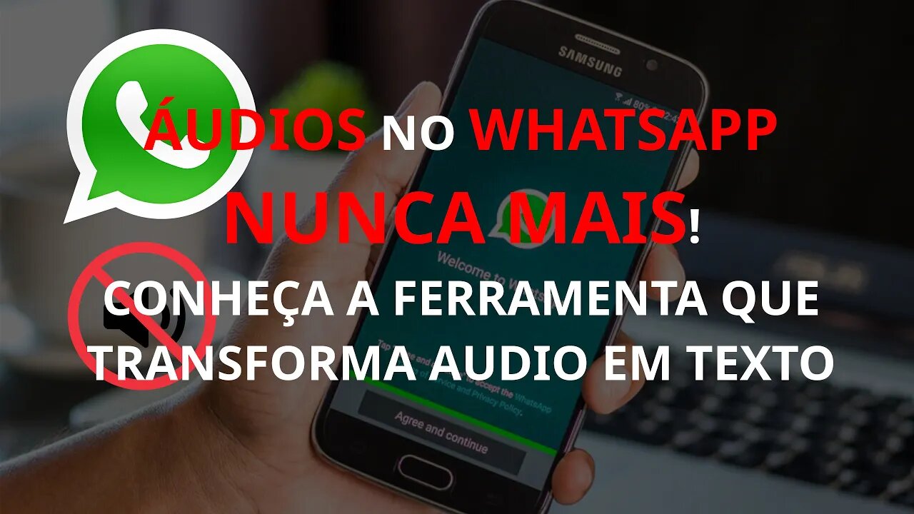 Chega de áudios no whatsapp! Transforme os áudios recebidos em texto com essa ferramenta
