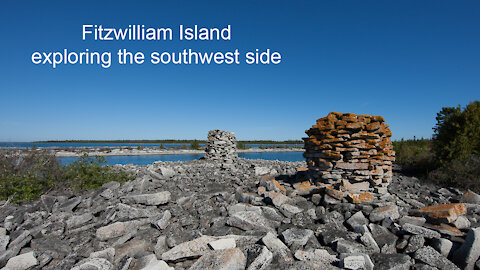 Exploring the southwest end of Fitzwilliam Island