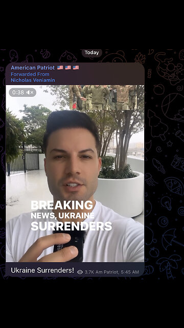 🚨Ukraine Surrenders! 🥳💫🫶✌️