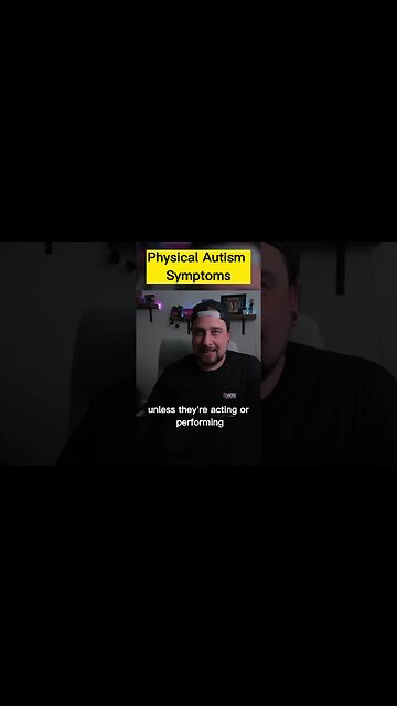 Physical Autism Symptoms @TheAspieWorld #autism #shorts #actuallyautistic