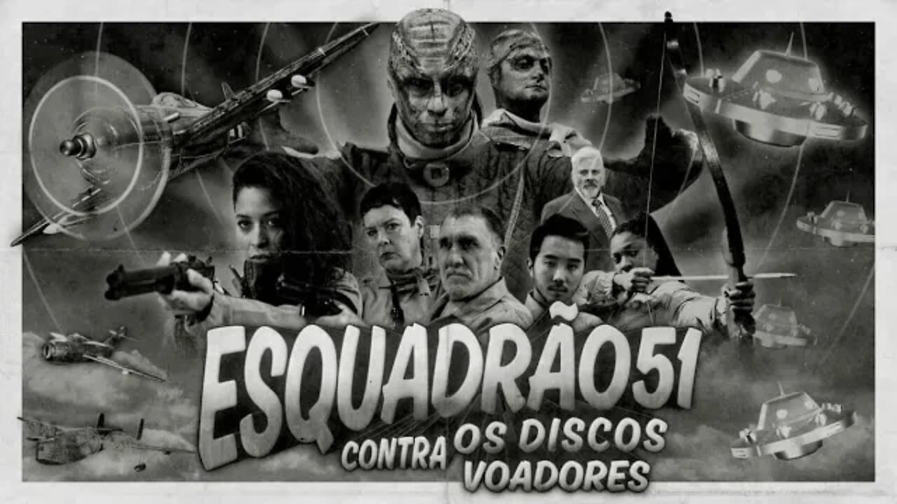 Esquadrão 51 Contra os Discos Voadores - Shooter espacial com jogabilidade 2D e ambientação 3D
