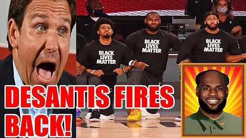 Ron DeSantis OBLITERATES the WOKE NBA with EPIC takedown after they WHINED about Magic donation!