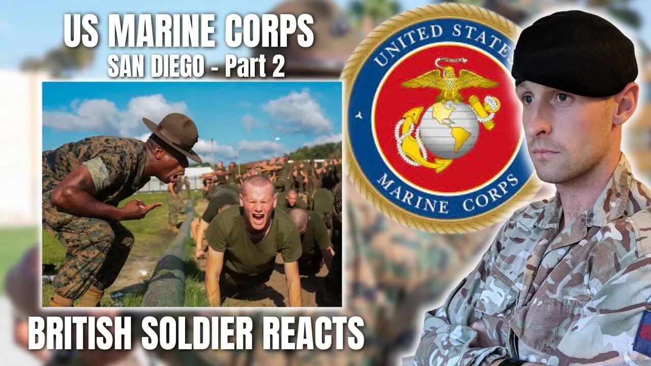 US Marine Corps Bootcamp (San Diego Part 2) British Army Instructor Reacts