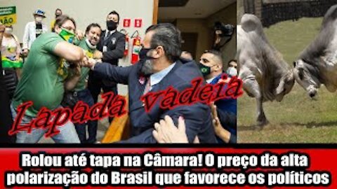Rolou até tapa na Câmara! O preço da alta polarização do Brasil que favorece os políticos