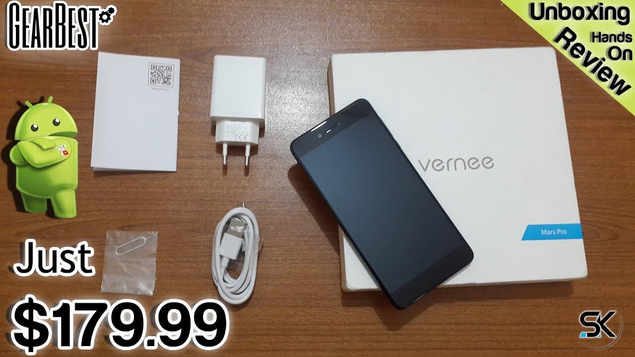 Vernee Mars Pro 4G Phablet Hands-On Review, Unboxing 6GB & 64GB Black - ($179.99)