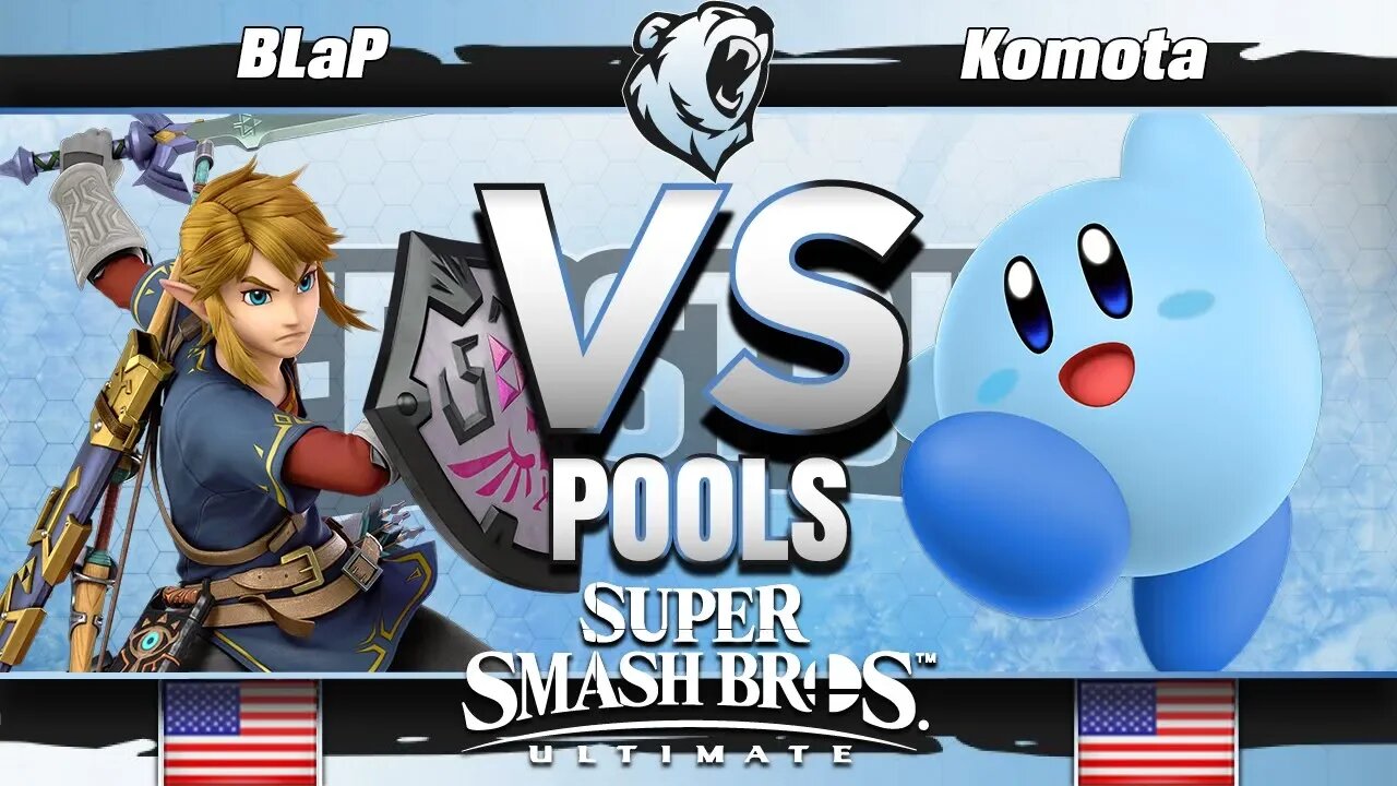 BLaP (Link) vs. DL | Komota (Kirby) - Ultimate Phase 2 Pools - Frostbite 2019