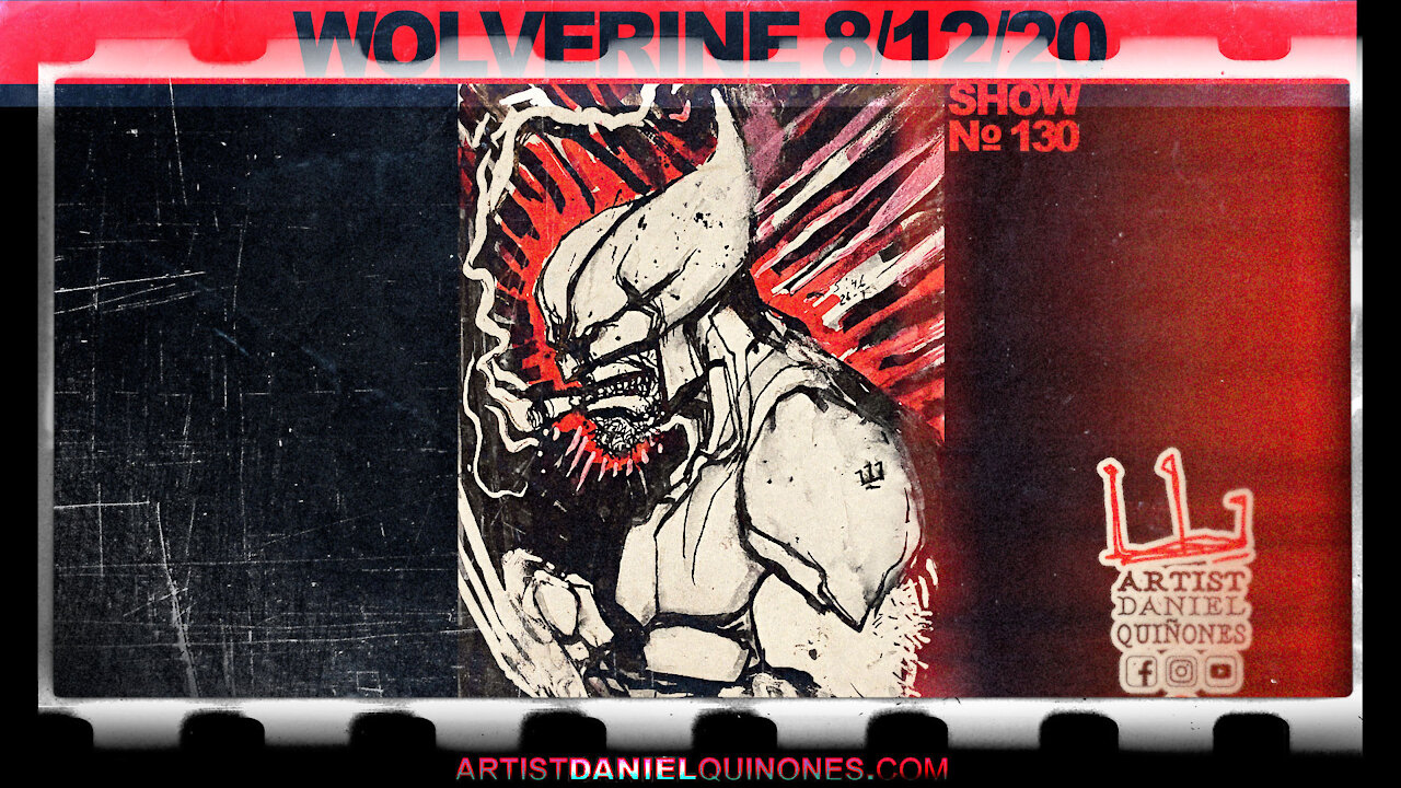 Daily drawing inspiration without picking up pen / Wolverine 8/12/20