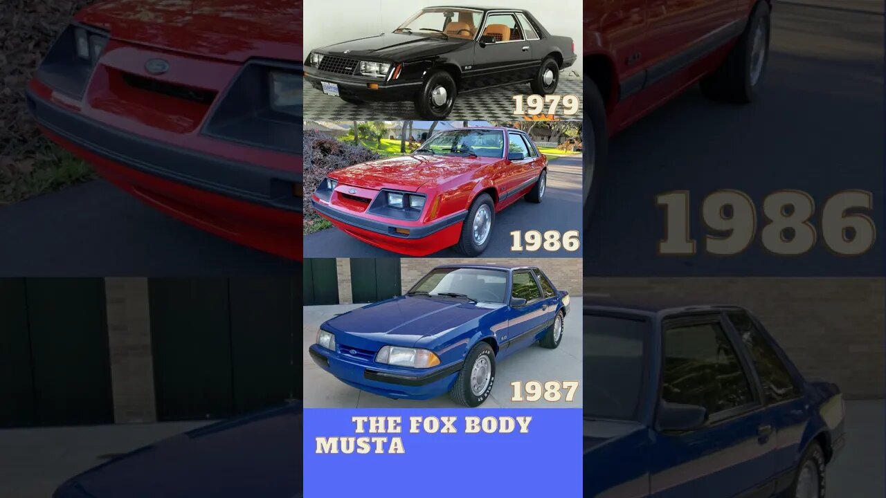 The Fox Body Mustang Is A Cult Classic!!