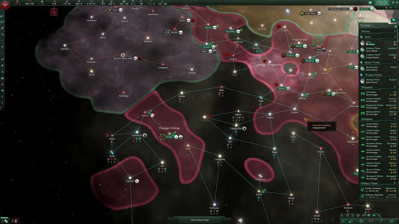 Stellaris Federations 05 - 4K No Commentary