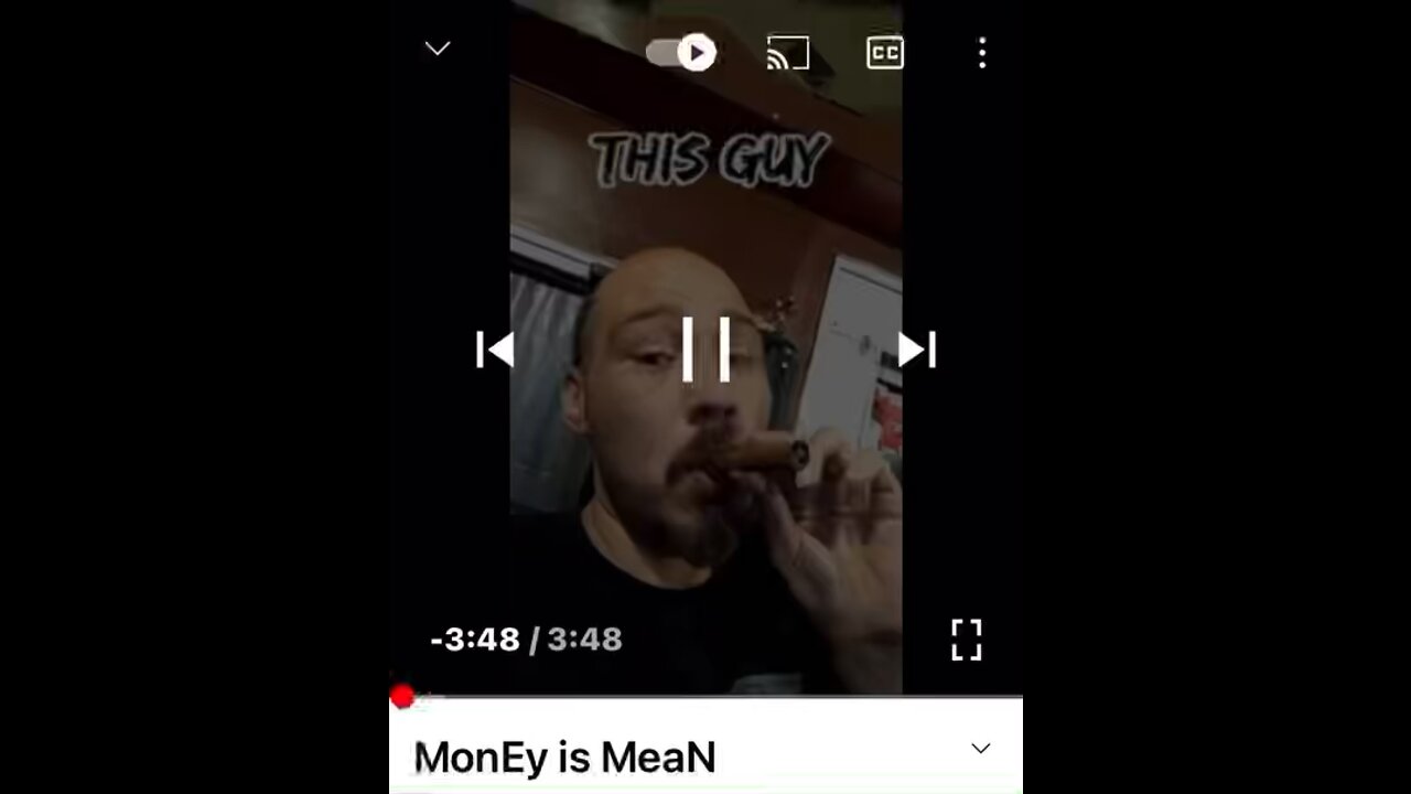 Money is mean