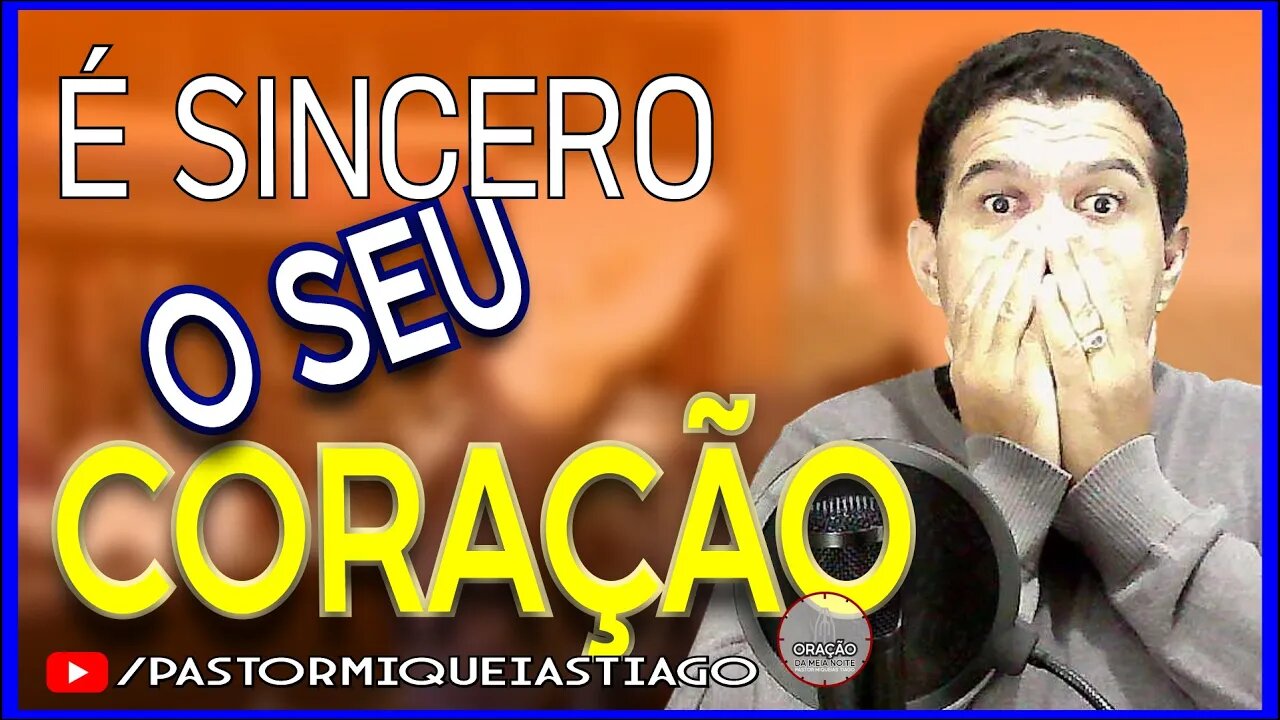 🔴LIVE #EP108 Um salmo de sinceridade - Pr Miquéias Tiago