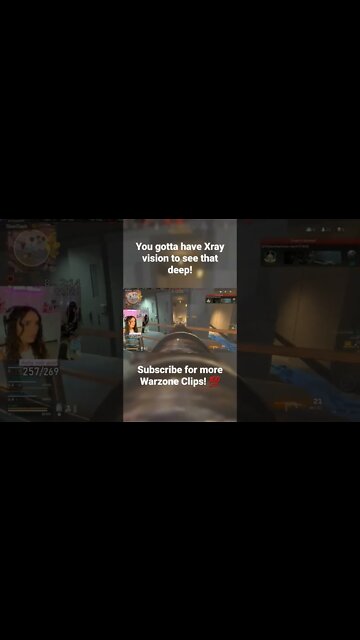 I'm convinced that Nadia has X-Ray vision. (Call of Duty: Warzone) #shorts #warzone