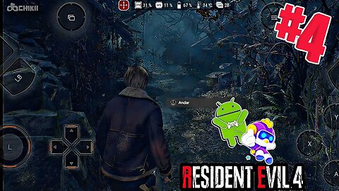 RESIDENT EVIL 4 REMAKE JOGANDO NO CELULAR| COM O APLICATIVO CHIKII EP04