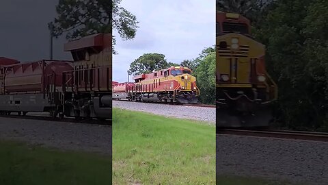 Florida East Coast Railroad train 202 South Daytona Florida May 6 2023 #rrmrailvideos #fec202