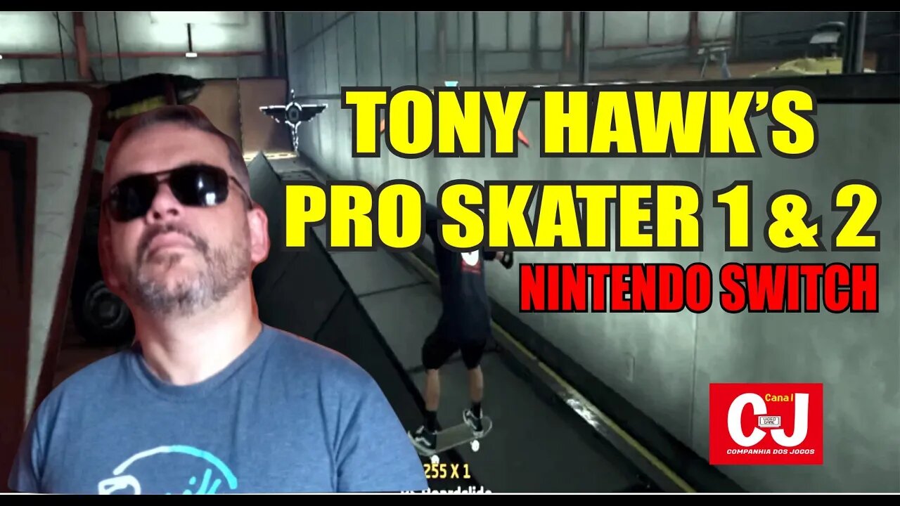 Vamos andar de skate com Tony Hawk's Pro Skater 1 e 2 (Nintendo Switch)