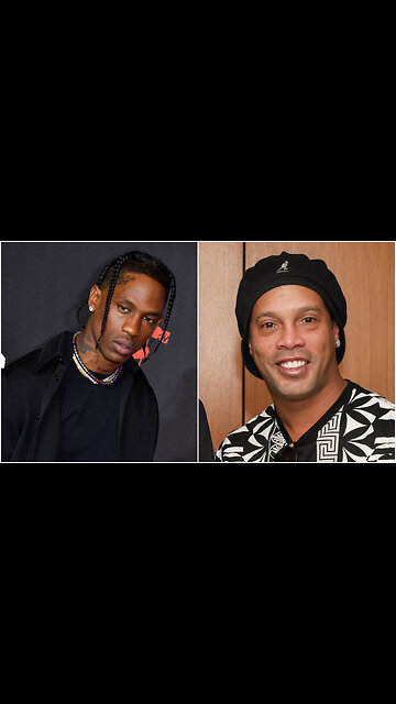 Travis Scott gets to meet Ronaldinho