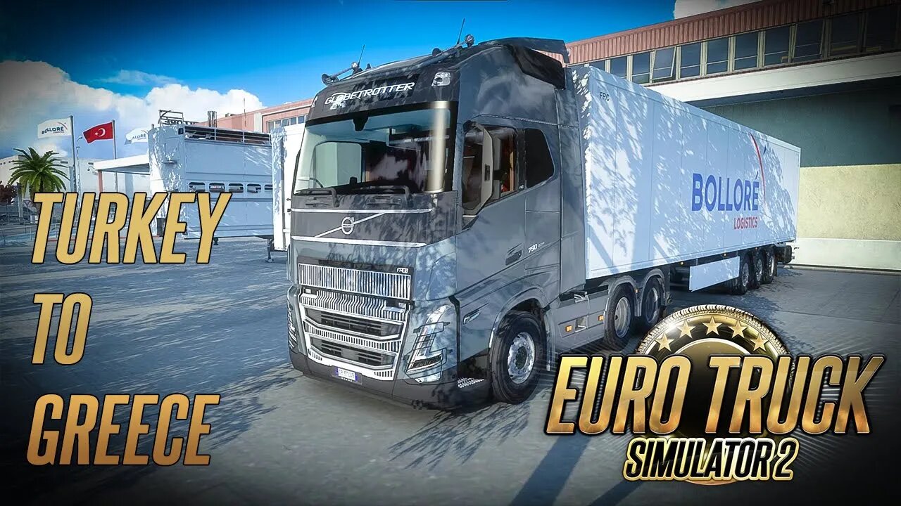 Turkey to Greece - Volvo FH16 2020 mod ETS2 1.46 Promods | Euro Truck Simulator 2 Gameplay G29