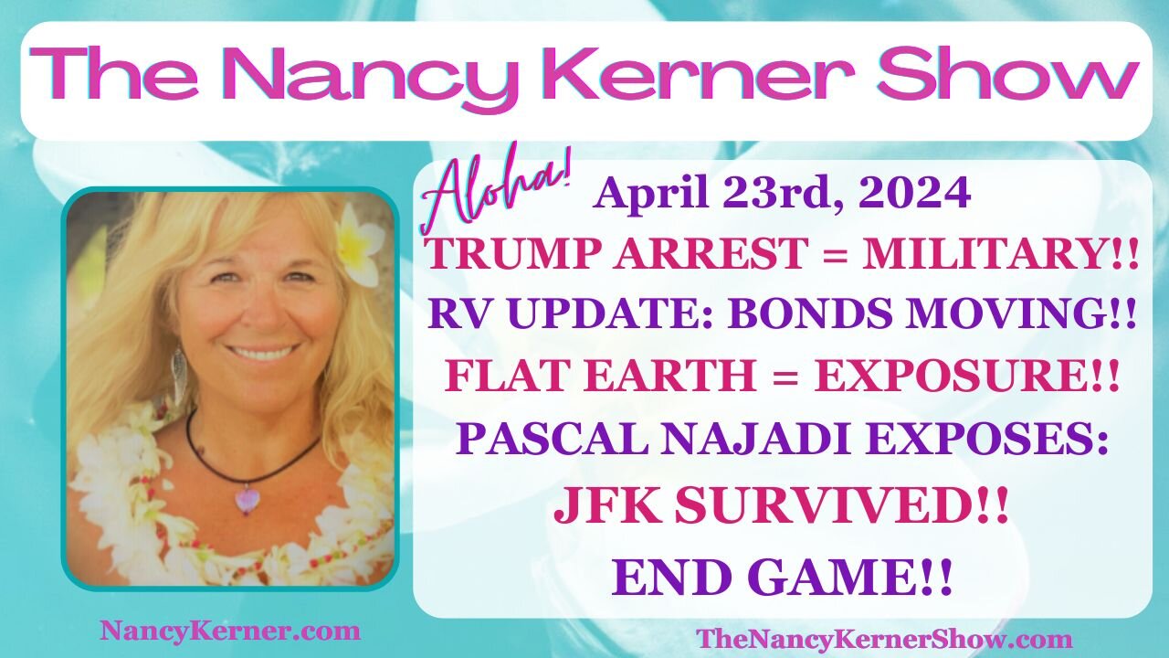 TRUMP ARREST=MILITARY!! RV UPDATE: BONDS MOVING!! PASCAL NAJADI EXPOSES: JFK SURVIVED!!