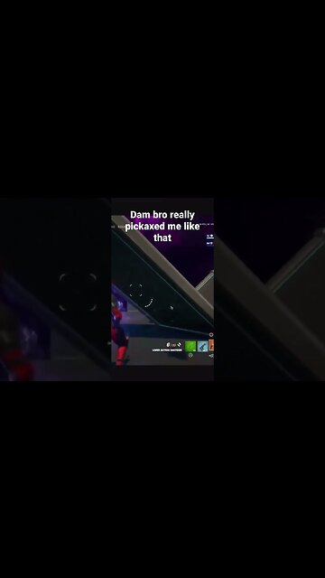 Man’s got a way with the pickaxe