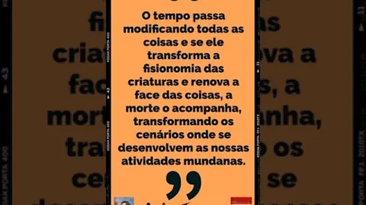 O tempo modifica todas as coisas - Arthur Joviano/Neio Lúcio