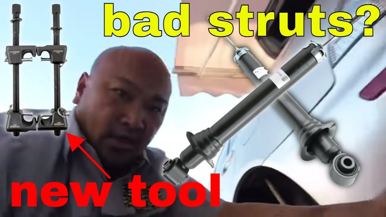 DON'T do THAT! REAR Struts Shocks Replacement Lexus IS300 GS300 √ Fix it Angel