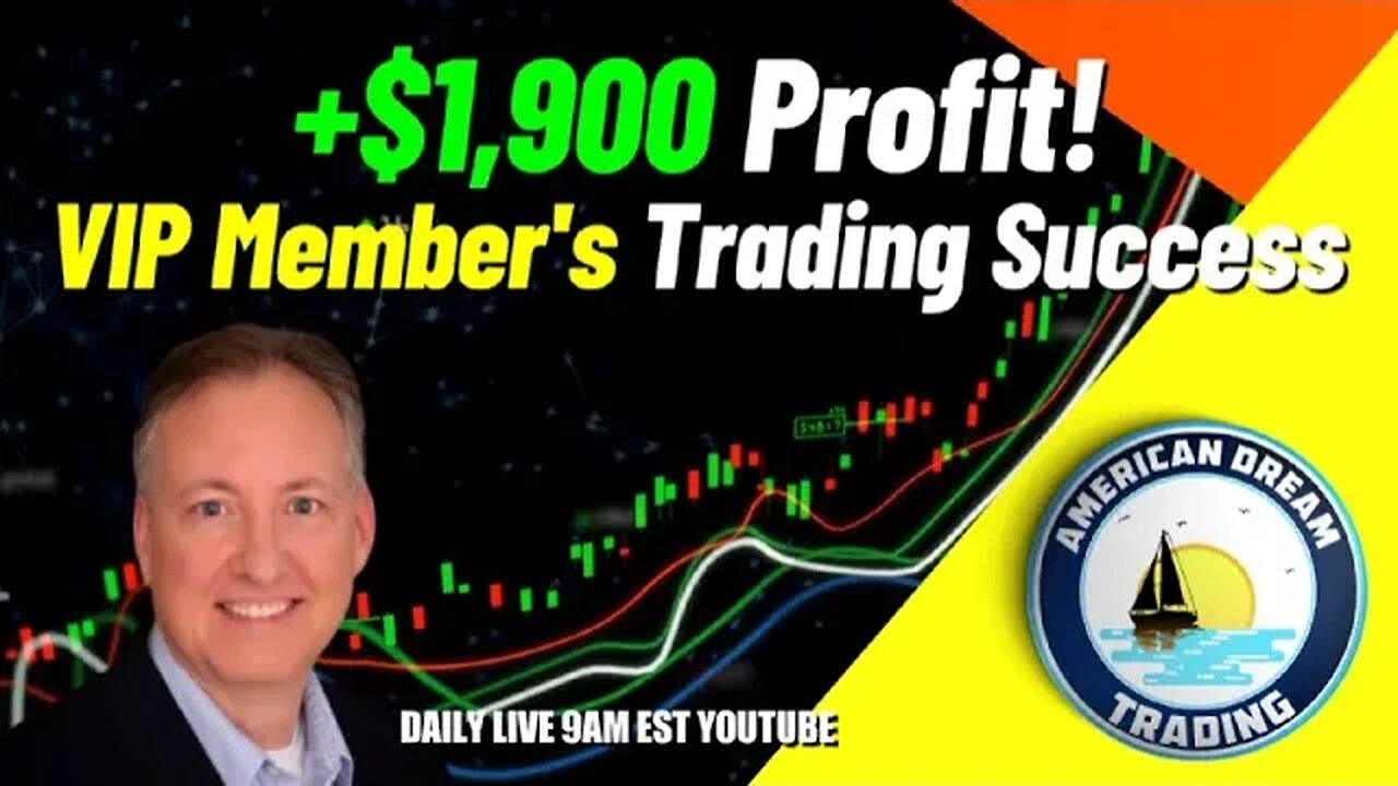 +$1,900 Profit - VIP Member's Insane Day Trading Success