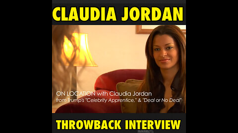 CJClassics #16 Claudia Jordan 2009 Interview with Get Glam Tv