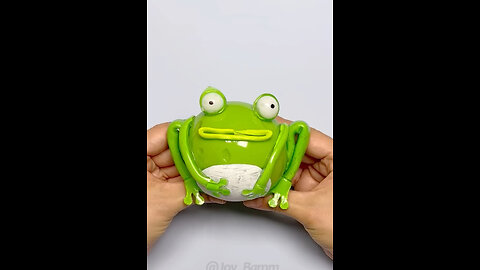 🐸frog squishy day with nano tape