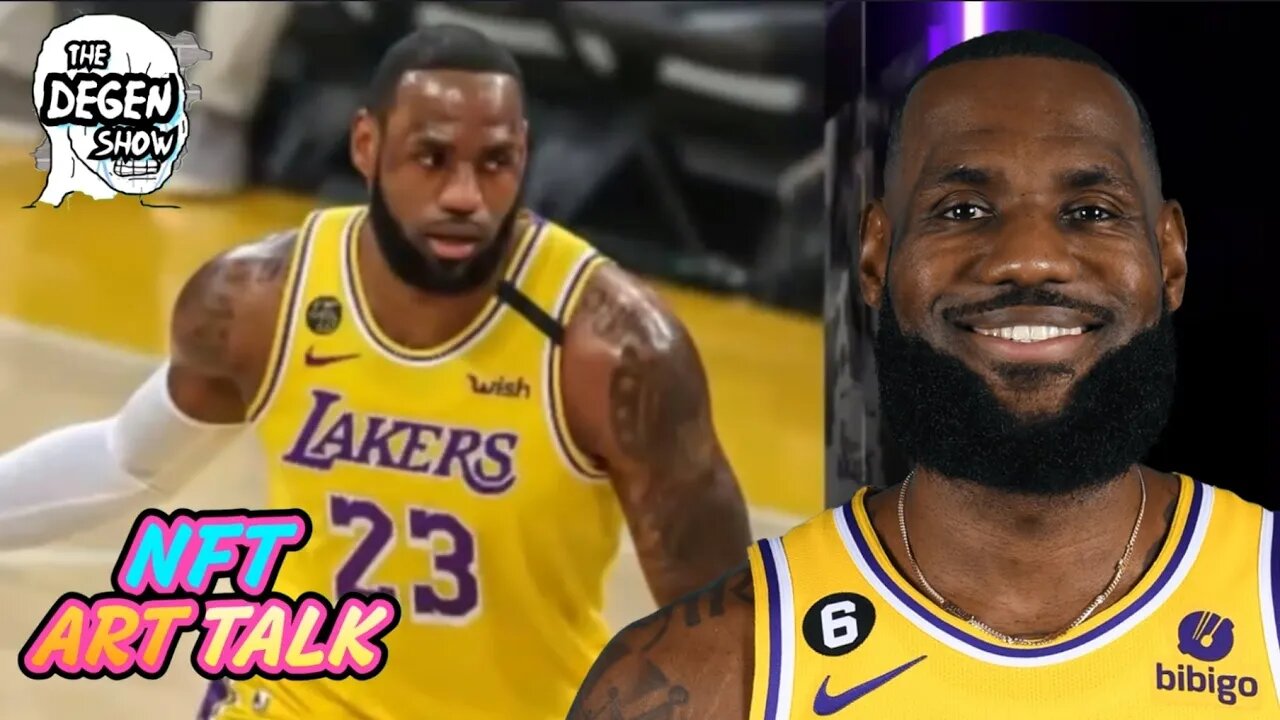 🏀 Lebron James Reverse Underhand Dunk Los Angeles Lakers NBA Topshot