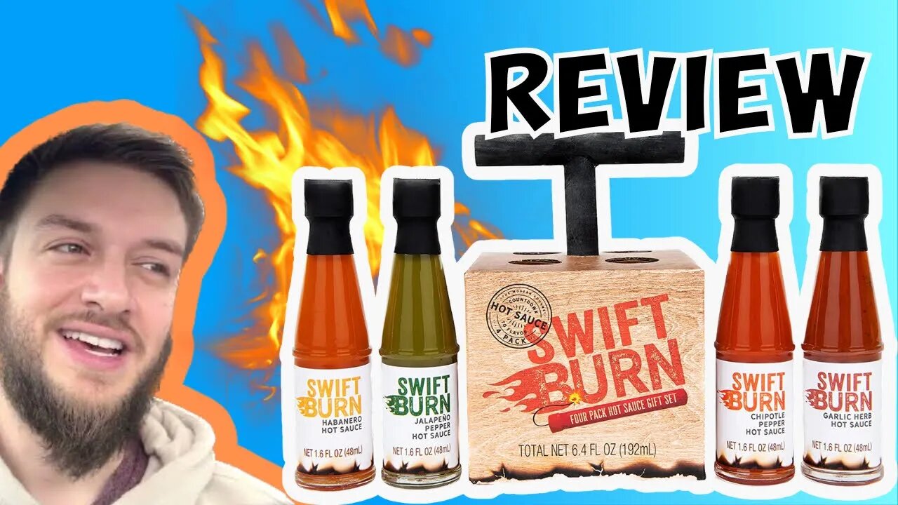 Swift Burn 6 Pack Hot Sauce Gift Set review