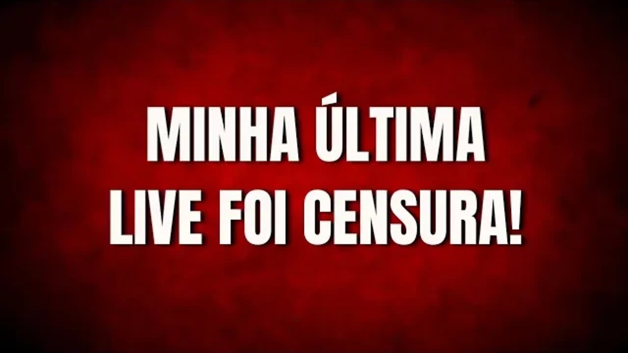 CENSURADO NA ÚLTIMA LIVE!!!