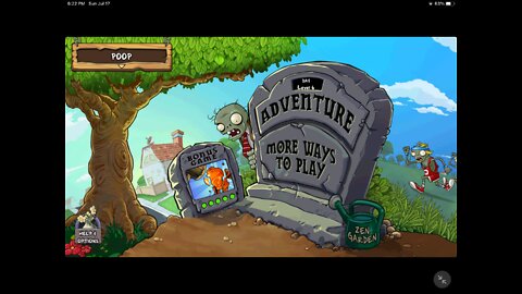 Plants vs zombies part one￼