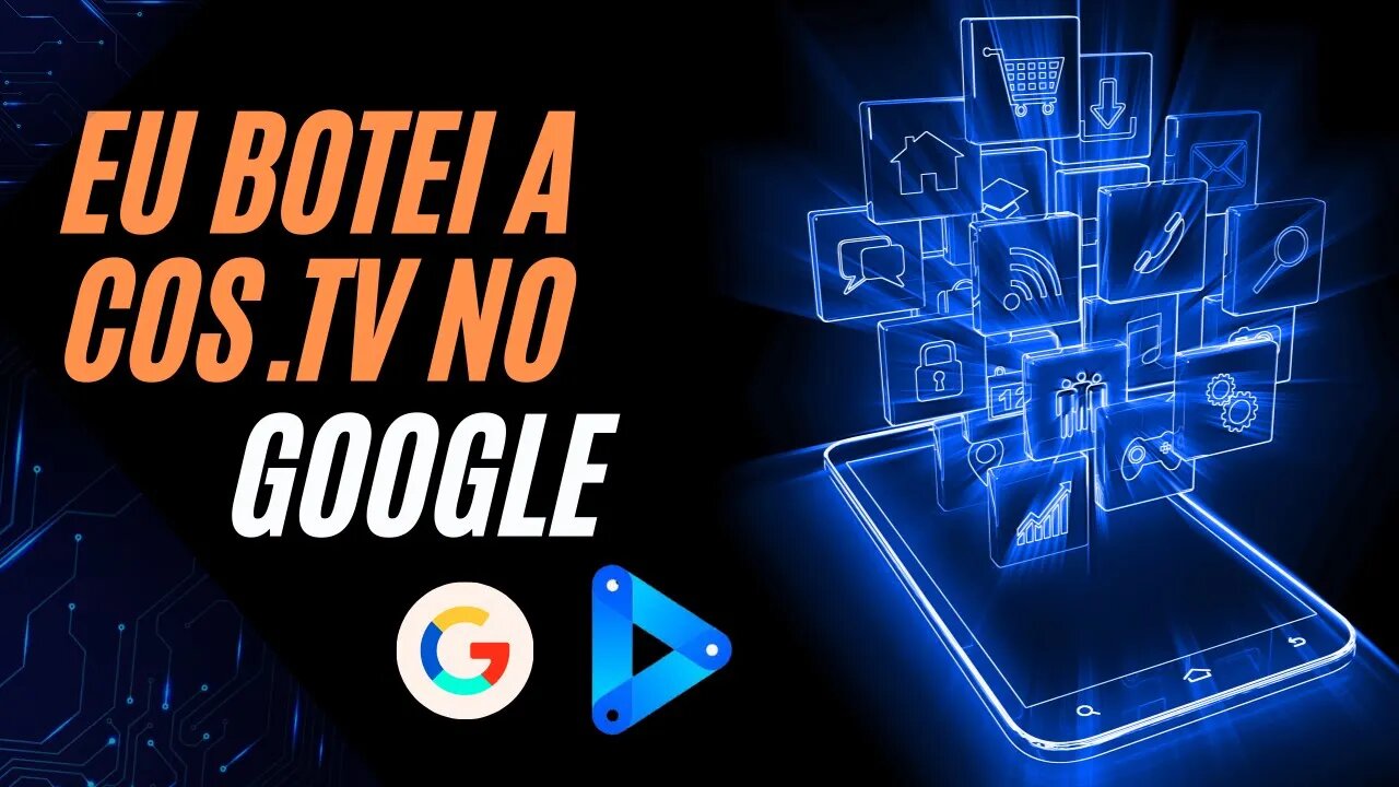 EU BOTEI A COS.TV NO GOOGLE