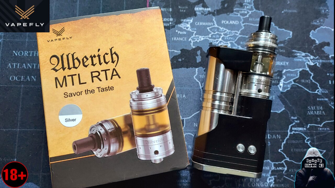 VAPEFLY ALBERICH MTL/RTA REVIEW #vapeflyalberich #mtlrta #vape