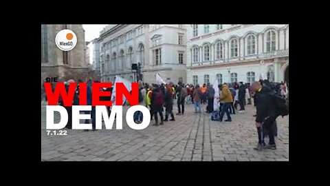 WienGo WIEN DEMO +++DEMO 7.1.22(2)+++ StudentenStehenAuf+++