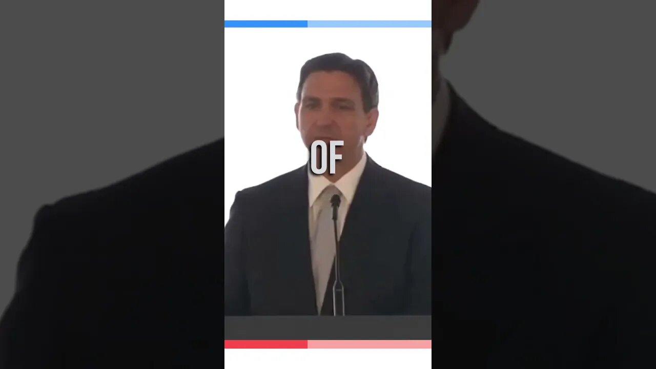 FLORIDA governor DeSantis speech about Trump #usa #politics #news