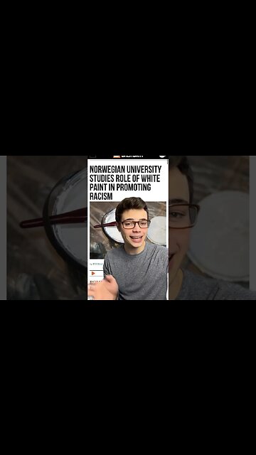 White Paint Caused Racism? - Norway will find out.