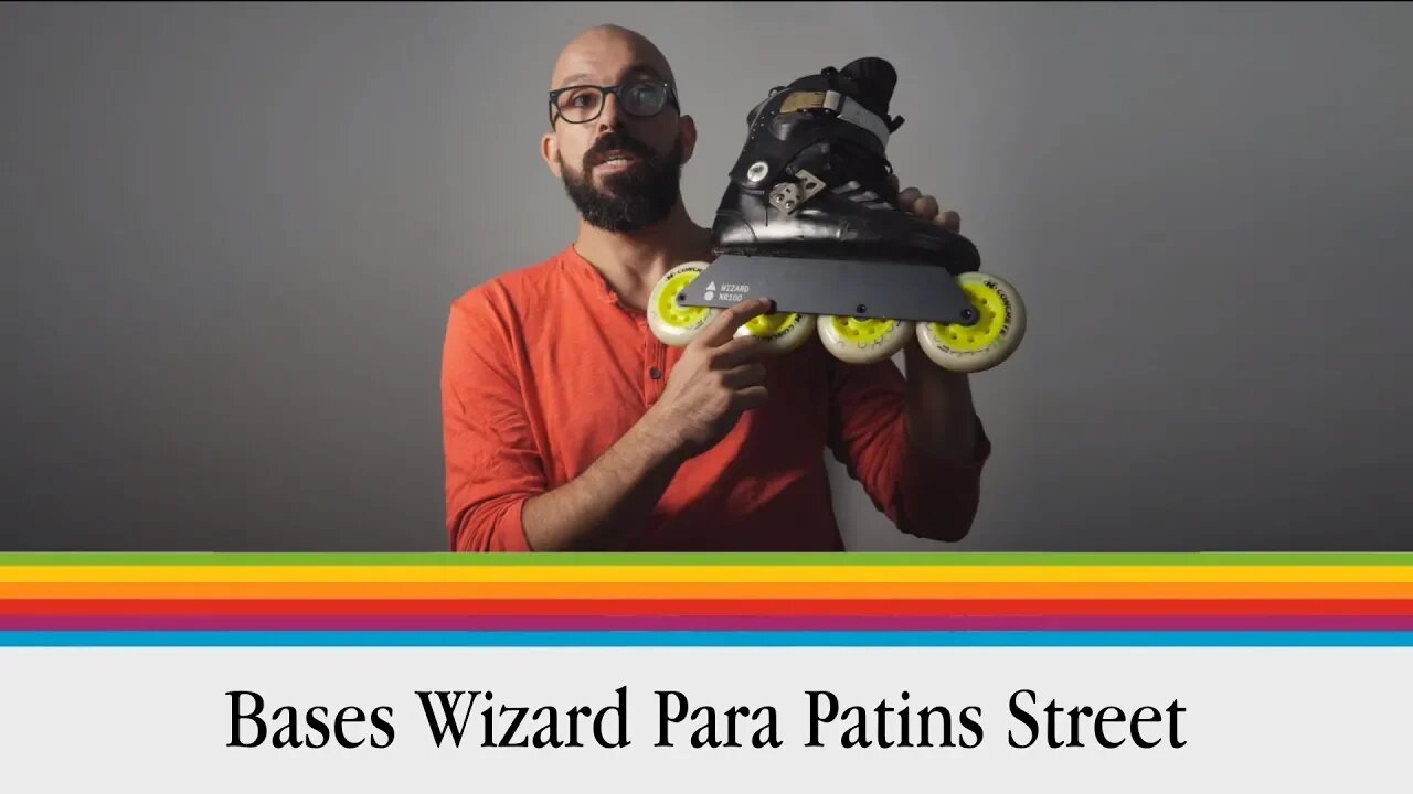 Bases para Patins em Linha street - WIZARD NR