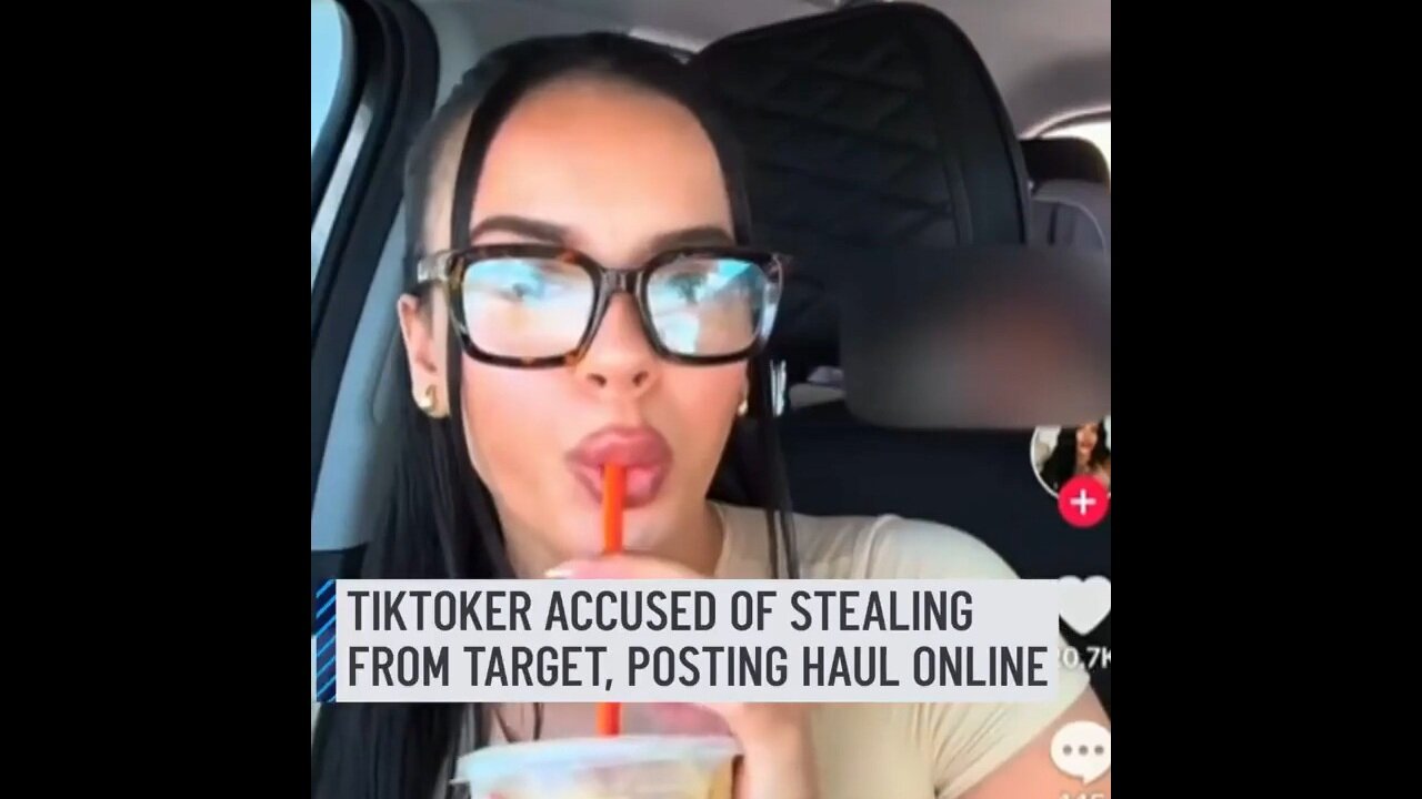 Stupid TikTok Influencer Arrested After Posting Herself Shoplifting And Showing Off Her Stolen Swag