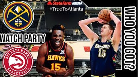 Denver Nuggets vs Atlanta Hawks | Live Play by Play | Reaction Watch Party | NBA 2024 Season Game 🏀🔥